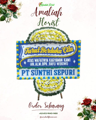 Papan Bunga Duka di Limau Mungkur