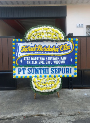 Papan Bunga Duka di Limau Mungkur