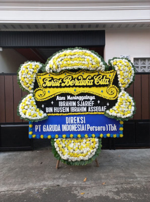 Papan Bunga Duka di Limau Mungkur