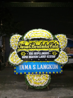 Papan Bunga Duka di Limau Mungkur